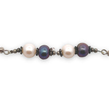 Multi Pearl 7.5mm Round Plain Dangle Gemstone Earrings