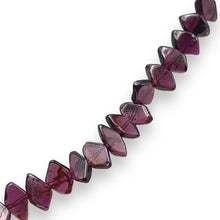 Handcrafted Natural Garnet Fish-Cut Bead 14.9