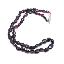 Garnet Natural Handmade Plain Smooth Nugget Gemstone Beaded 15.7