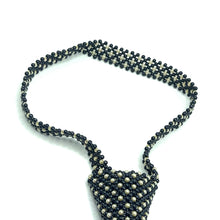 Handcrafted Micro Dot Pattern Pearl Tie Subtle Stylish Necktie