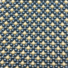 Handcrafted Pearl Tie Hues of Blue White Unique Neckwear