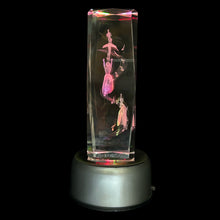 3D Crystal Dancing Ballet Lamp Dancing Inspiration