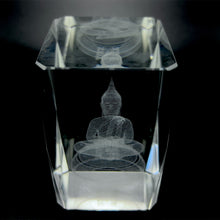 3D Crystal Buddha Glow Engraved Lamp