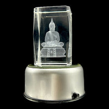 3D Crystal Buddha Glow Engraved Lamp