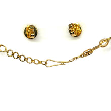 18K Yellow Gold Polki Diamond Unique & Rare Matched Pair Necklace and Earring Set – Royal Aesthetic Bridal Jewellery