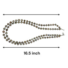 Fresh Water Pearl Plain 6mm Round Semiprecious Necklace