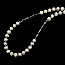 Fresh Water Pearl Round 6mm Smooth June Gemstone Necklace