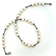 Fresh Water Pearl Oval 9x7mm June Birth Gemstone Necklace