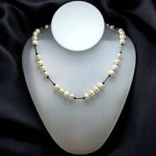 Fresh Water Pearl Oval 9x7mm June Birth Gemstone Necklace