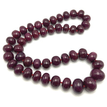 Natural Ruby Heirloom Necklace Ultra Statement Rondelle 16-23mm Plain Cut VVS Clarity Crimson Color Gemstone Jewelry For High Power, Success & Recognition