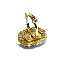 18K Yellow Gold Tapered Diamond Polki Ring – Royal Indian Design with Jadau Heritage Appeal