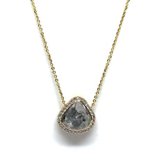 18K Yellow Gold Heritage Diamond Polki Necklace – Regal Necklace for Bridal and Special Occasions