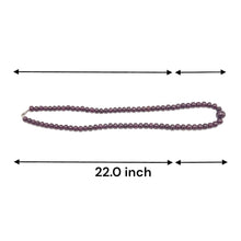 Opulent Natural Ruby Smooth Necklace 7mm Rondelle with 13mm Central Ruby Gemstone Jewelry with Timeless Elegance for Prosperity, Recognition & Protection