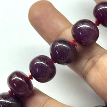 Natural Authentic Ruby Necklace | Smooth 12-19mm Rondelle Beads 81 Pieces 1183 Carats | Rich Crimson Red VVS Quality | 22 Inch Collector-Grade Gemstone Jewelry