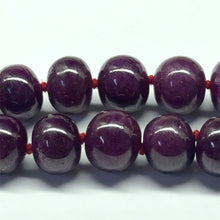 Natural Authentic Ruby Necklace | Smooth 12-19mm Rondelle Beads 81 Pieces 1183 Carats | Rich Crimson Red VVS Quality | 22 Inch Collector-Grade Gemstone Jewelry