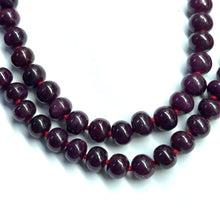 Natural Ruby Beaded Necklace | Rondelle Smooth 10-11mm Beads 69 Pcs 804 Carats | Crimson Red VVS Clarity | 25.4 Inch Premium Gemstone Jewelry