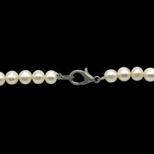 Pearl Classic June Birthstone White Plain Necklace