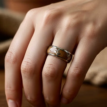 Titanium Ring Hawaiian Koa Wood Sea Turtle High Polished Comfort Fit Band