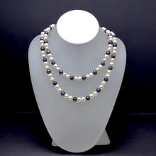 Pearl Classic Two-Tone Multi-Layered Necklace and Earring Set