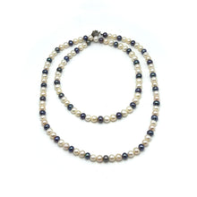 Pearl Classic Two-Tone Multi-Layered Necklace and Earring Set