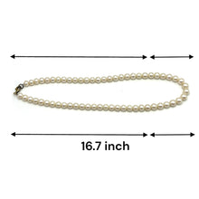 Pearl Classic Cream Color Necklace June Birthstone