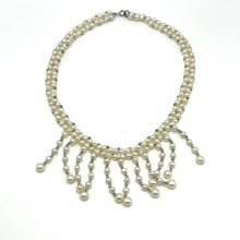 Pearl Elegant White Bib Style Necklace