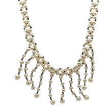 Pearl Elegant White Bib Style Necklace