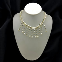 Pearl Elegant White Bib Style Necklace