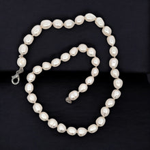 Pearl Chic Plain Necklace June Birthstone Jewelry