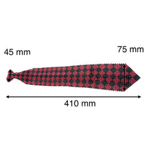 Handcrafted Argyle Pattern Pearl Tie Unique Necktie