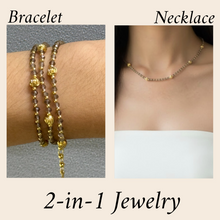 Exclusive 925 Sterling Silver Station Necklace with Natural Smoky Quartz 4mm Faceted Rondelle Beaded Gemstone Gold Charms Grounding Energy