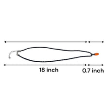 Natural Carnelian Pendant Necklace Pear Shape 15mm Gemstone with Black Twisted Cord Unisex Jewelry