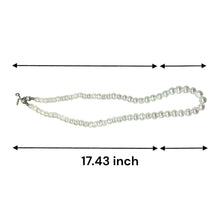 Classic Plain White Pearl Necklace June Birthstone Jewelry