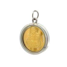 Tri-Dathu Buddha Pendant – Handcrafted Divine Unisex Talisman in Gold, Silver & Copper for Peace, Enlightenment & Spiritual Protection Gift