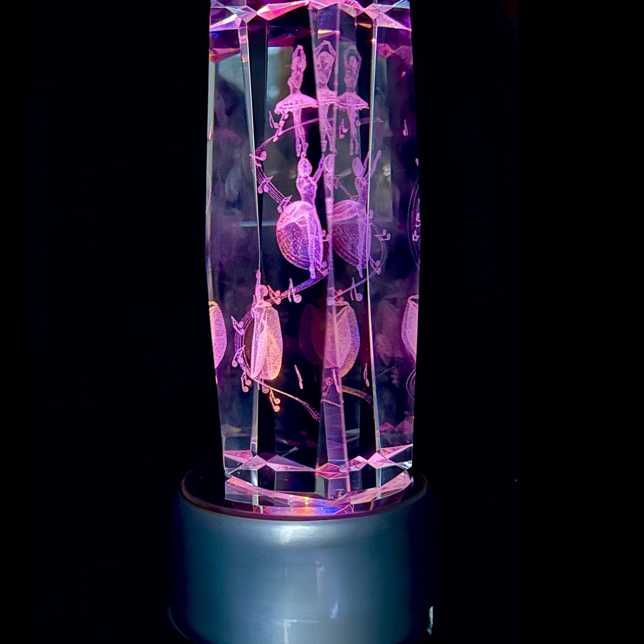 3D Crystal Dancing Ballet Lamp Dancing Inspiration