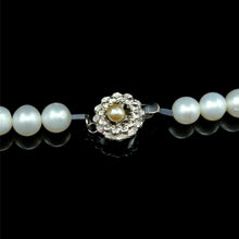 Classic White Plain Round Pearl Necklace