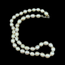 Classic Plain Pearl June Birthstone Necklace