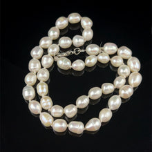 Classic Plain Pearl June Birthstone Necklace