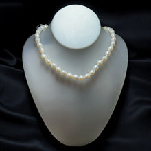 Classic Plain Pearl June Birthstone Necklace