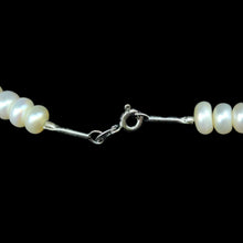 Chic Plain White Pearl Necklace June Birthstone