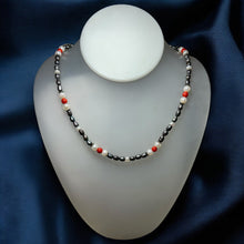 Pearl Classic Plain with Coral Handmade Necklace