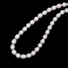 Classic Plain White Pearl June Birthstone Necklace