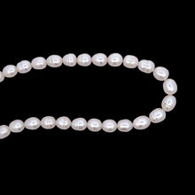 Classic Plain White Pearl June Birthstone Necklace