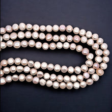 Classic Multi layered Plain Pearl Necklace