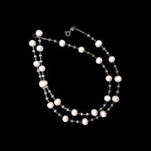 Classic Plain Pearl Lariat Station Necklace