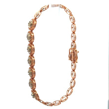 18K Pink Gold Vintage Inspired DC Bracelet Mounting