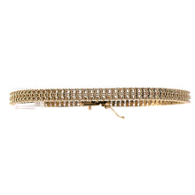 18K Yellow Gold Tennis Bracelet Mounting Jewelry