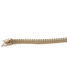 18K Yellow Gold Tennis Bracelet Mounting Jewelry