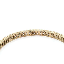 18K Yellow Gold Tennis Bracelet Mounting Jewelry