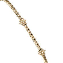 Bracelet 18K Yellow Gold Tennis Mounting